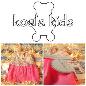 Cute and Floral Pink Sundress Size 0-3 months